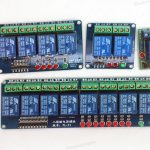 Relay Module, wStatus LEDs (Variable Number of Channels)