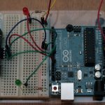 simple arduino and SR04 example 03