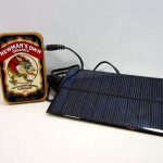 portable charger by solar panel