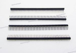 10PCs 2.54mm 90-Degree Break Away Pin Header