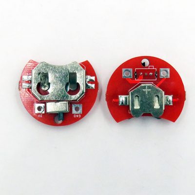 Button Coin Cell Battery Holder Board, CR2032 CR1220 R1 01