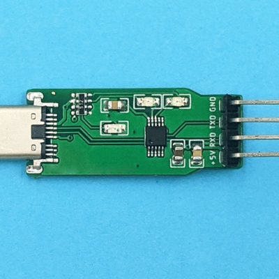 USB Type-C Male OTG to TTL Serial Bridge Board - Image 3